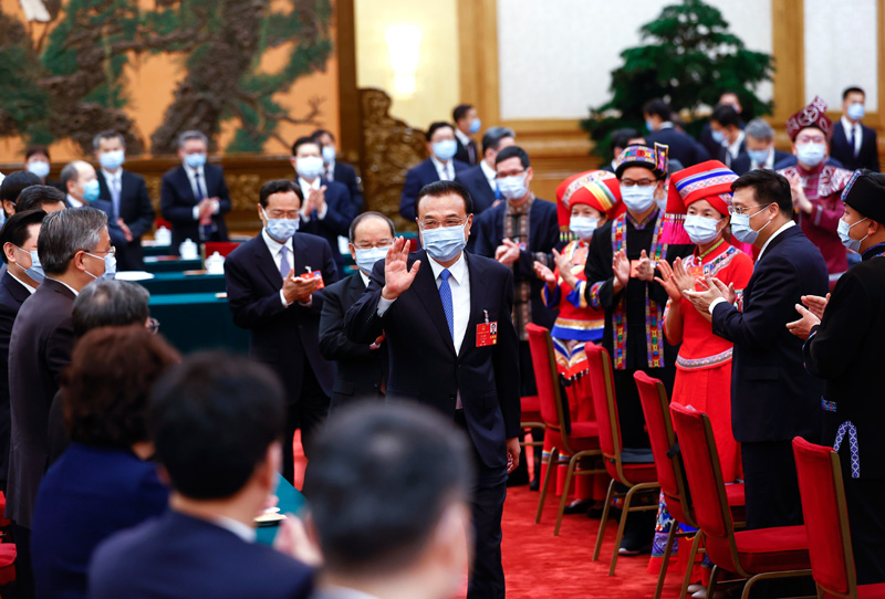 李克强参加广西代表团审议